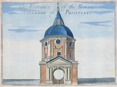 The Entrance to the Royal College of Physicians, from 